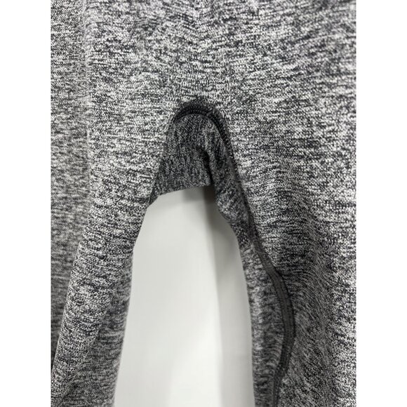 Gymshark Womens Gray High-Waist Seamless Leggings Large Logo Size Medium - Picture 3 of 5